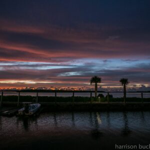 Docks at Sunset, Grand Bahama