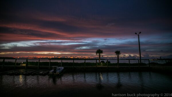 Docks at Sunset, Grand Bahama